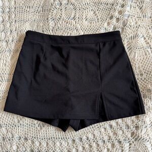 SHEIN Black Women's Skort